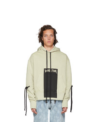 Worstok Off White Dinner Time Hoodie