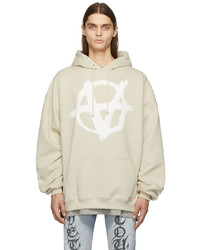 Vetements Off White Double Anarchy Hoodie