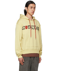 Youths in Balaclava Off White Godstar Graphic Hoodie