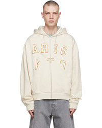 Axel Arigato Off White Organic Cotton Hoodie