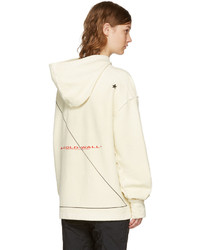 A-Cold-Wall* Reversible Tan Oversized Logo Hoodie