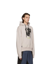 Liam Hodges Taupe Brave Faces Hoodie