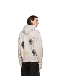 Liam Hodges Taupe Brave Faces Hoodie