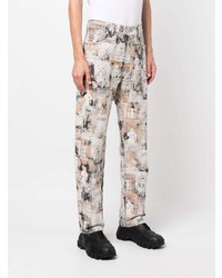 Aries Graphic Print Jeans