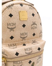 MCM All Over Logo Backpack
