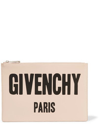 Givenchy Printed Leather Pouch Blush