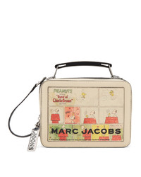 Marc Jacobs Black And Beige Peanuts Edition The Box Bag