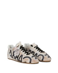 Dolce & Gabbana All Over Logo Print Sneakers