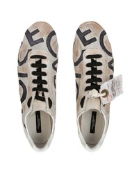 Dolce & Gabbana All Over Logo Print Sneakers