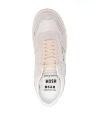 MSGM Logo Print Sneakers