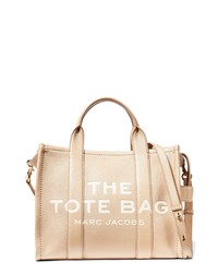 Marc Jacobs Small Leather Traveler Tote In Twine At Nordstrom