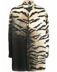 Roberto Cavalli Gradient Tiger Print Shirt