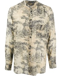 Uma Wang Toile De Jouy Print Shirt