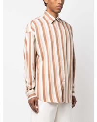 Costumein Vertical Stripe Print Shirt