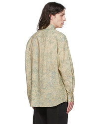 Lemaire Yellow Cotton Shirt