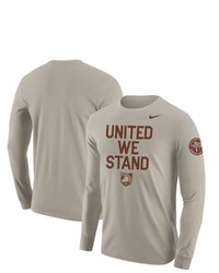 Nike Army Black Knights Rivalry United We Stand 2 Hit Long Sleeve T Shirt