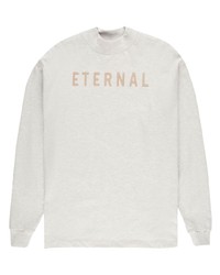 Fear Of God Eternal Logo Plaque Cotton T Shirt