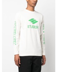 Études Etudes Logo Print Organic Cotton T Shirt