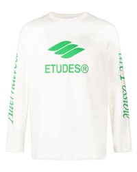 Études Etudes Logo Print Organic Cotton T Shirt