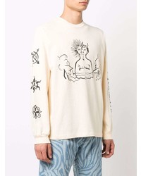 Aries Graphic Print Sweatshirt