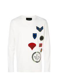 Mr & Mrs Italy Multipatched Longsleeved T Shirt