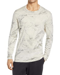 Icebreaker Nature Dye 200 Oasis Long Sleeve Merino Wool Base Layer T Shirt