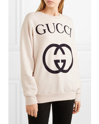 Gucci Printed Cotton Terry Sweatshirt