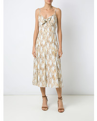 Andrea Marques Midi Dress With Bow Unavailable