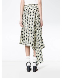 Marni Garland Print Asymmetric Skirt