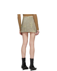 Helenamanzano Beige Sea Anemone Belt Skirt