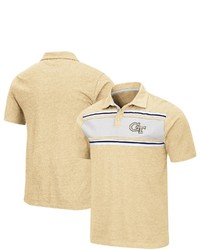 Colosseum Gold Tech Yellow Jackets Doppelganger Polo At Nordstrom
