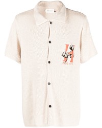 HONOR THE GIFT Logo Print Cotton Polo Shirt
