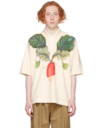 JW Anderson Off White Oversized Veggie Polo