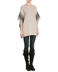 Loma Wool Cashmere Poncho
