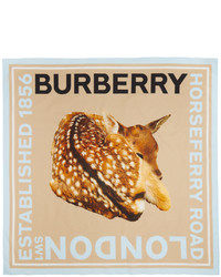 Burberry Tan Fawn Print Scarf