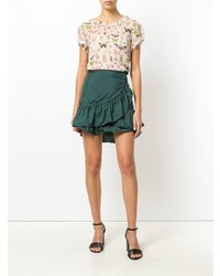 RED Valentino Insect Print Blouse
