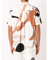 OSKLEN Abstract Pattern Print Shirt