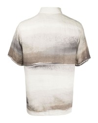 Corneliani Abstract Print Short Sleeved Shirt