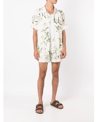 OSKLEN All Over Botanical Print Shirt