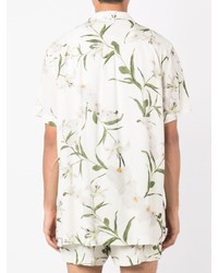OSKLEN All Over Botanical Print Shirt
