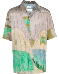 Lemaire Graphic Print Shirt