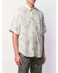 Etro Leaf Print Shirt