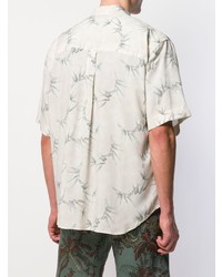 Etro Leaf Print Shirt