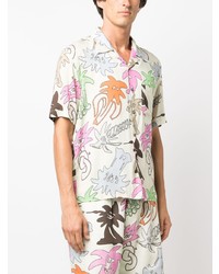 Palm Angels Palmity Allover Print Shirt