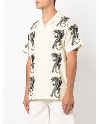 PATTA Panther Block Print Short Sleeve Shirt