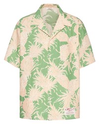 Valentino Garavani Pineapple Print Cotton Shirt