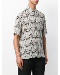 Versace Collection Printed Shortsleeved Shirt