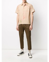 John Elliott Rainbow Wash Bowling Shirt