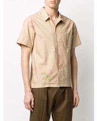 John Elliott Rainbow Wash Bowling Shirt