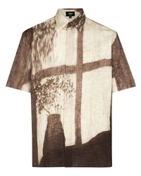 Fendi Shady Window Short Sleeve Shirt